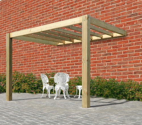 Timber frame lean x - 3m,