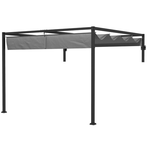 Lean pergola metal - to, pergola,