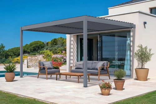 Cazeboo piana louvered pergola - cazeboo,