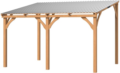 Yodolla 3x3 65m wood hardtop - yodolla, 3x3.65m