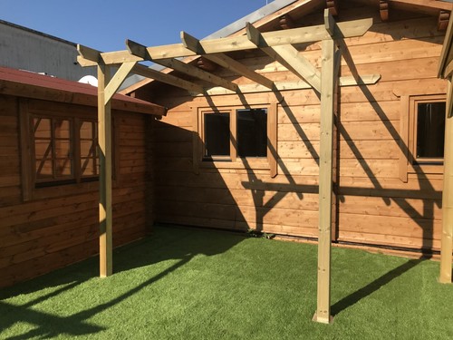 Patio wood timber garden - wood,