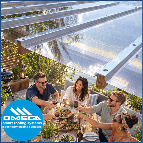 Glass clear polycarbonate roof - glass,