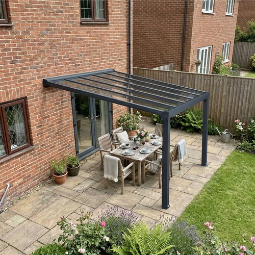 Lean veranda pergola - lean, to