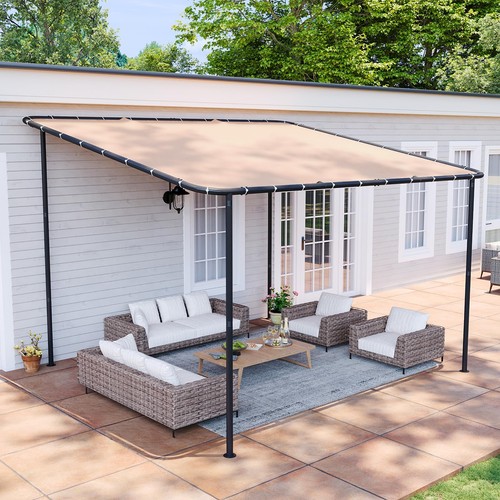 Pergola 10x12 lean gazebo - 10x12,