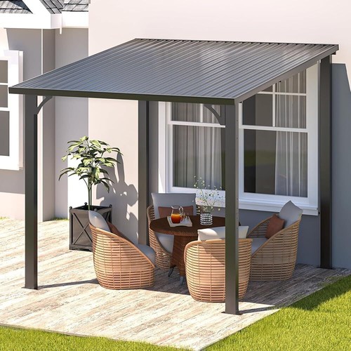 Hardtop wall mounted lean - hardtop, lean-to