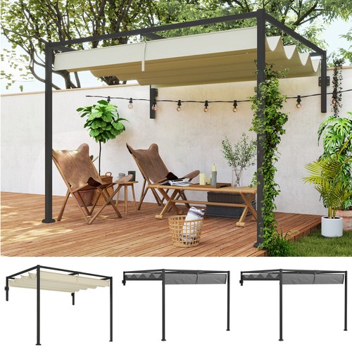 Lean pergola with - lean,
